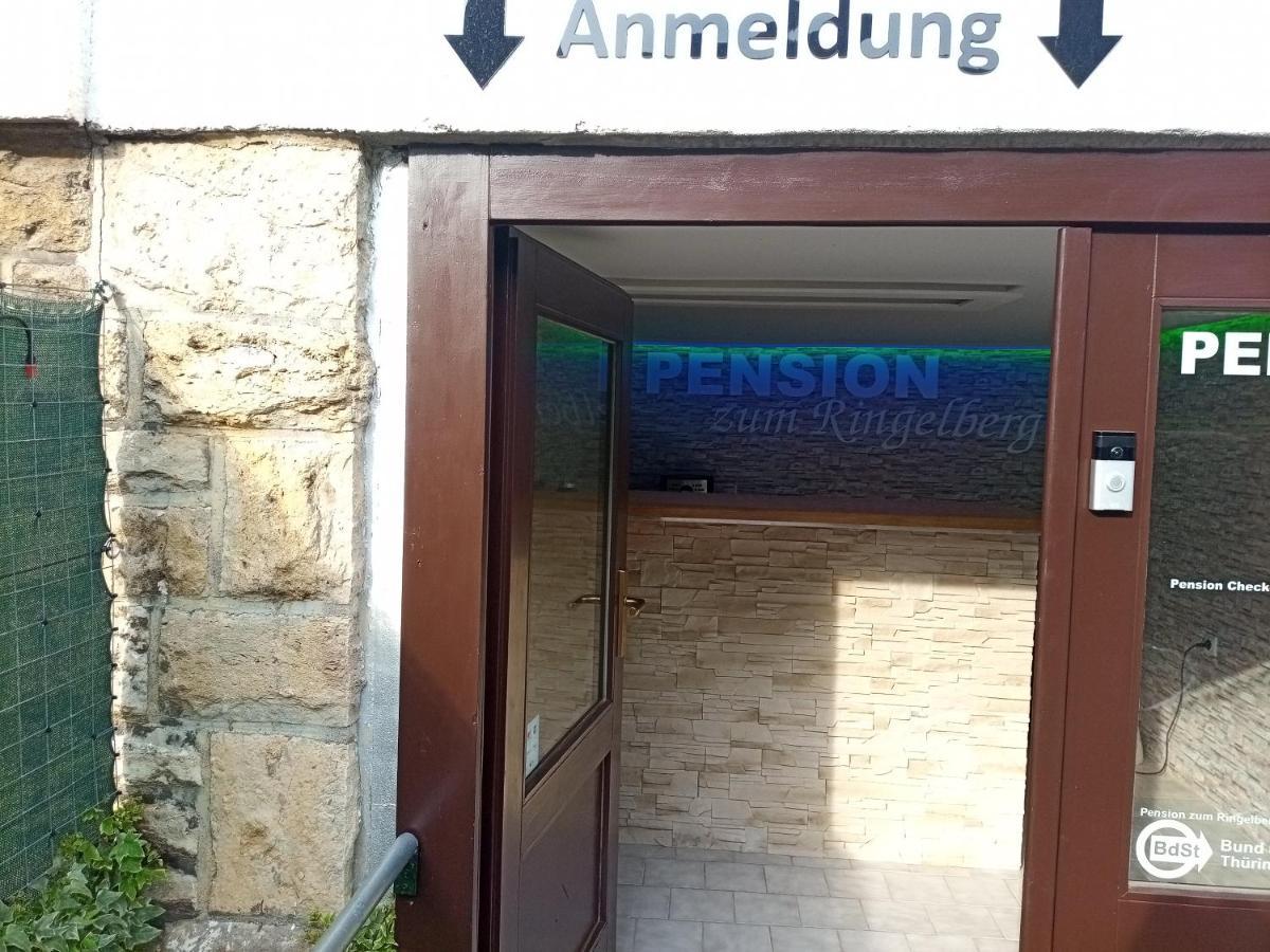 Pension Zum Ringelberg Erfurt Bagian luar foto