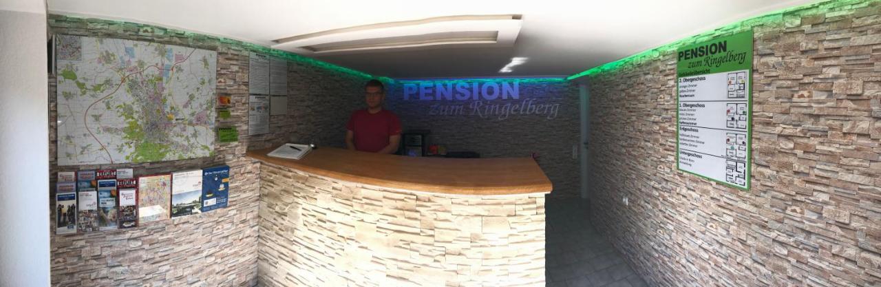 Pension Zum Ringelberg Erfurt Bagian luar foto